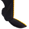 TKB TopKing "Full Impact Double Tone" Shin Guards Muay Thai Boxing Yellow-Black