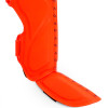 TKB TopKing "Full Impact Single Tone" Shin Guards Muay Thai Boxing Orange