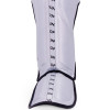 TKB TopKing "Full Impact Single Tone" Shin Guards Muay Thai Boxing Silver