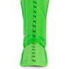 TKB TopKing "Full Impact Single Tone" Shin Guards Muay Thai Boxing Green