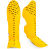 TKB TopKing "Full Impact Single Tone" Shin Guards Muay Thai Boxing Yellow