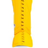 TKB TopKing "Full Impact Single Tone" Shin Guards Muay Thai Boxing Yellow