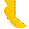 TKB TopKing "Full Impact Single Tone" Shin Guards Muay Thai Boxing Yellow