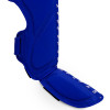 TKB TopKing "Full Impact Single Tone" Shin Guards Muay Thai Boxing Blue