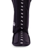 TKB TopKing "Full Impact Single Tone" Shin Guards Muay Thai Boxing Black
