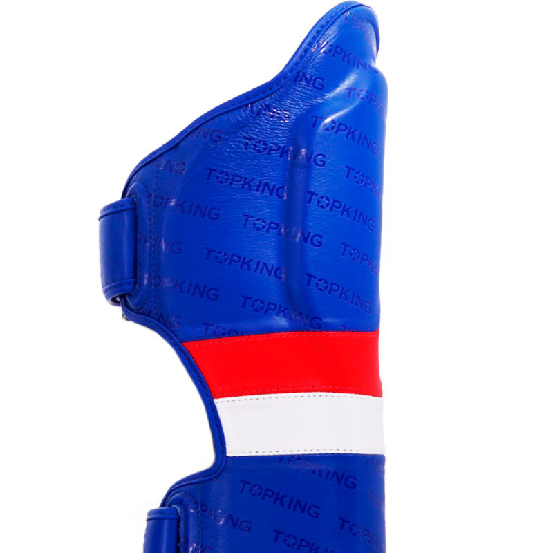 TKB TopKing "Innovation" Shin Guards Muay Thai Boxing Blue