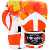 TKB TopKing Boxing Gloves "Camouflage" Orange