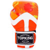 TKB TopKing Boxing Gloves "Camouflage" Orange