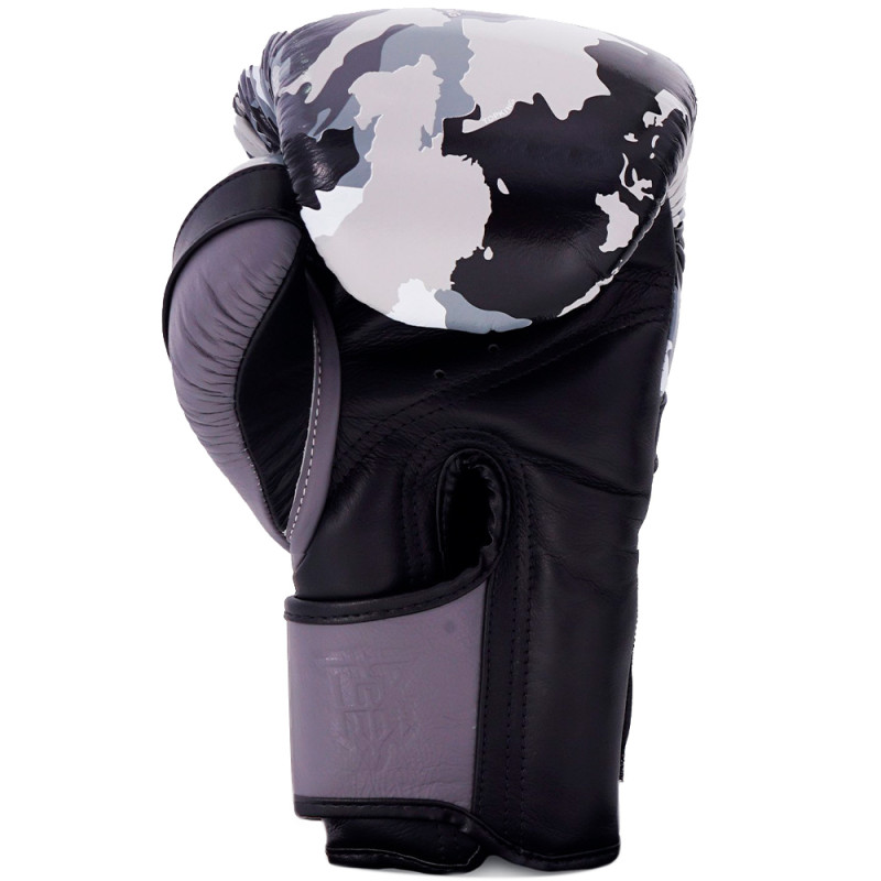 TKB TopKing Boxing Gloves "Camouflage" Gray