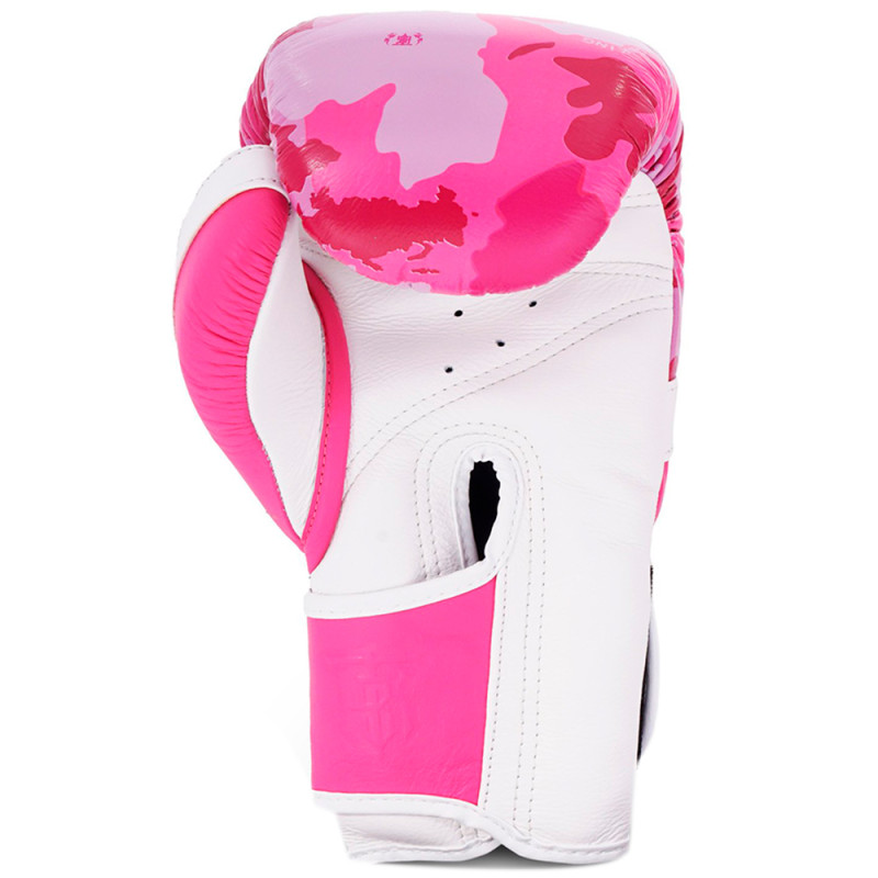 TKB TopKing Boxing Gloves "Camouflage" Pink