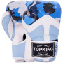 TKB Top King Boxing Gloves "Camouflage" Blue