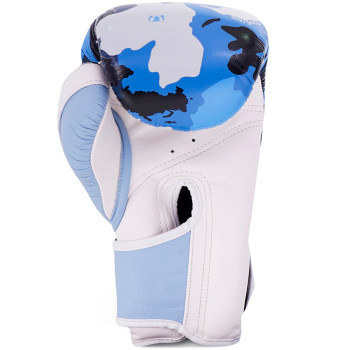 TKB TopKing Boxing Gloves "Camouflage" Blue