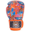 TKB TopKing Boxing Gloves "Wild Tiger King" Orange-Black
