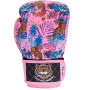 TKB Top King Boxing Gloves "Wild Tiger King" Pink-Black