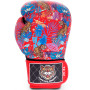 TKB Top King Boxing Gloves "Wild Tiger King" Red-Black