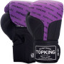 TKB Top King Boxing Gloves "Full Impact Double Tone" Purple-Black