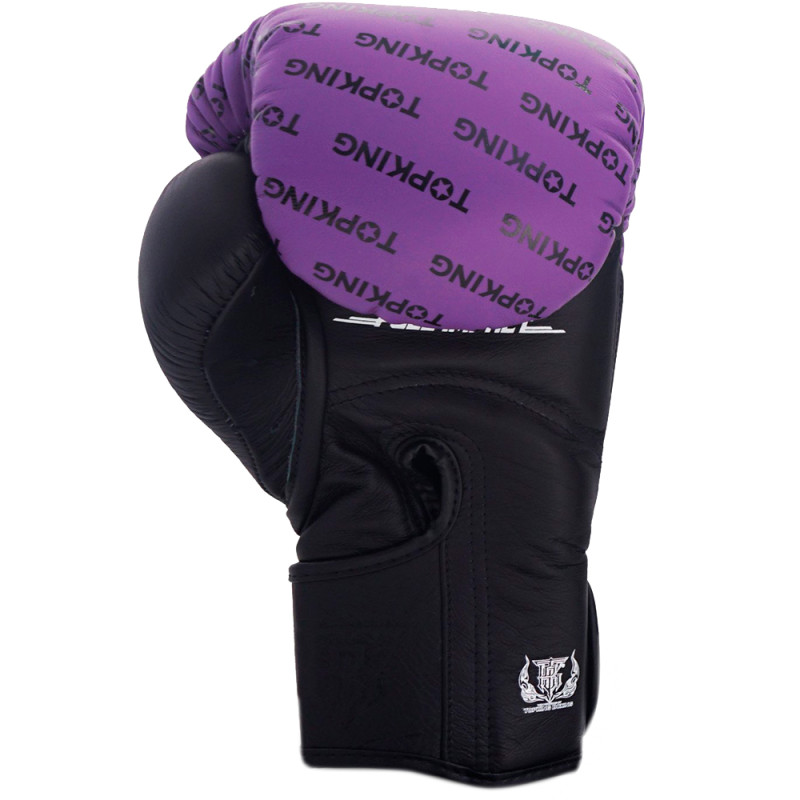 TKB TopKing Boxing Gloves "Full Impact Double Tone" Purple-Black