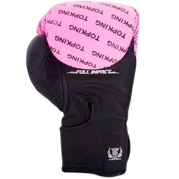 TKB TopKing Boxing Gloves "Full Impact Double Tone" Pink-Black