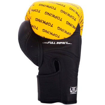 TKB TopKing Boxing Gloves "Full Impact Double Tone" Yellow-Black