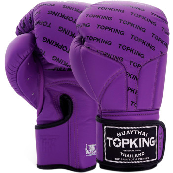 TKB Top King Boxing Gloves "Full Impact Single Tone" Purple