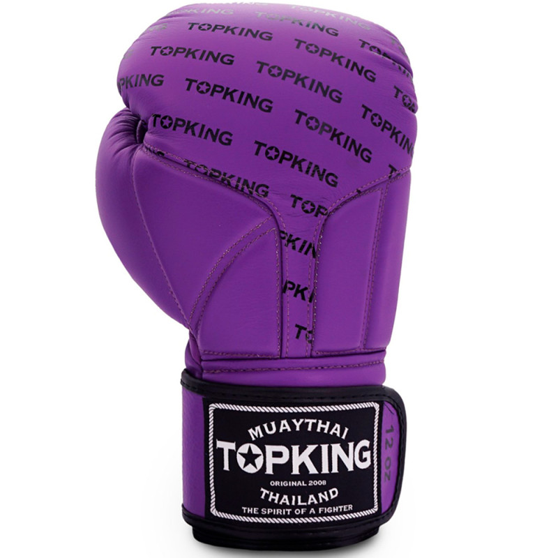 TKB TopKing Boxing Gloves "Full Impact Single Tone" Purple