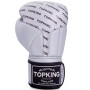 TKB Top King Boxing Gloves "Full Impact Single Tone" Silver