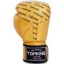 TKB Top King Boxing Gloves "Full Impact Single Tone" Gold