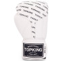 TKB Top King Boxing Gloves "Full Impact Single Tone" White