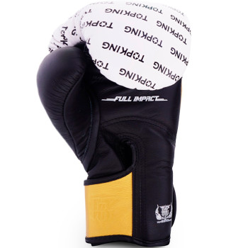 TKB TopKing Boxing Gloves "Full Impact Triple Tone" Gold