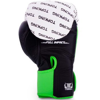 TKB TopKing Boxing Gloves "Full Impact Triple Tone" Green