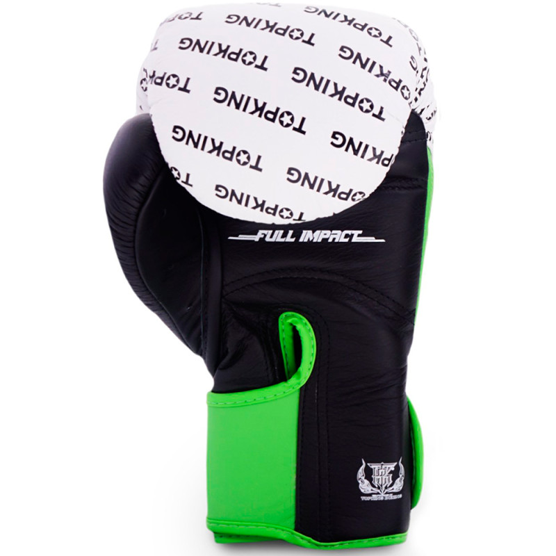 TKB TopKing Boxing Gloves "Full Impact Triple Tone" Green