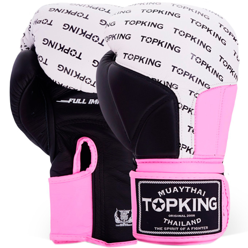 TKB TopKing Boxing Gloves "Full Impact Triple Tone" Pink