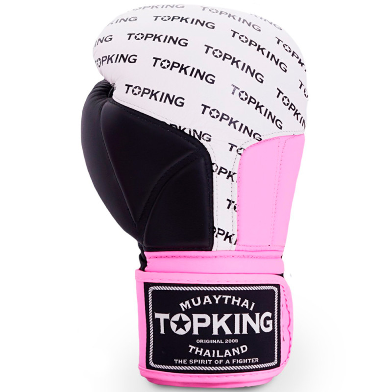 TKB TopKing Boxing Gloves "Full Impact Triple Tone" Pink