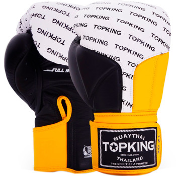 TKB Top King Boxing Gloves "Full Impact Triple Tone" Yellow