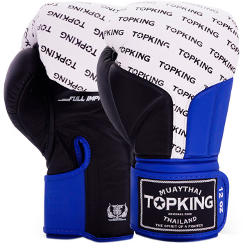 TKB Top King Boxing Gloves "Full Impact Triple Tone" Blue