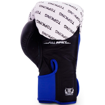 TKB TopKing Boxing Gloves "Full Impact Triple Tone" Blue