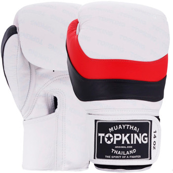 TKB Top King Boxing Gloves "Innovation" White