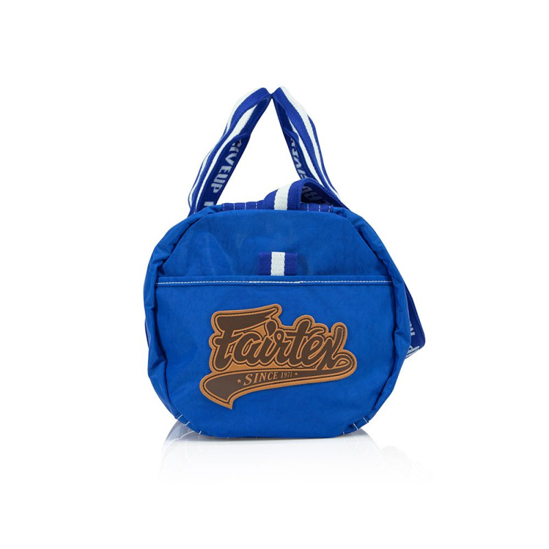 Fairtex BAG9 Gym Bag Muay Thai Boxing Barrel Blue