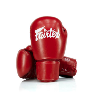 Fairtex BGV27 Amateur Boxing Gloves Red