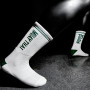 Fairtex Socks1 Dry-Fit Tech White-Green Free Shipping