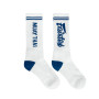 Fairtex Socks1 Dry-Fit Tech White-Blue Free Shipping