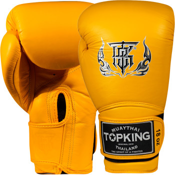 TKB Top King Boxing Gloves "Super" Yellow