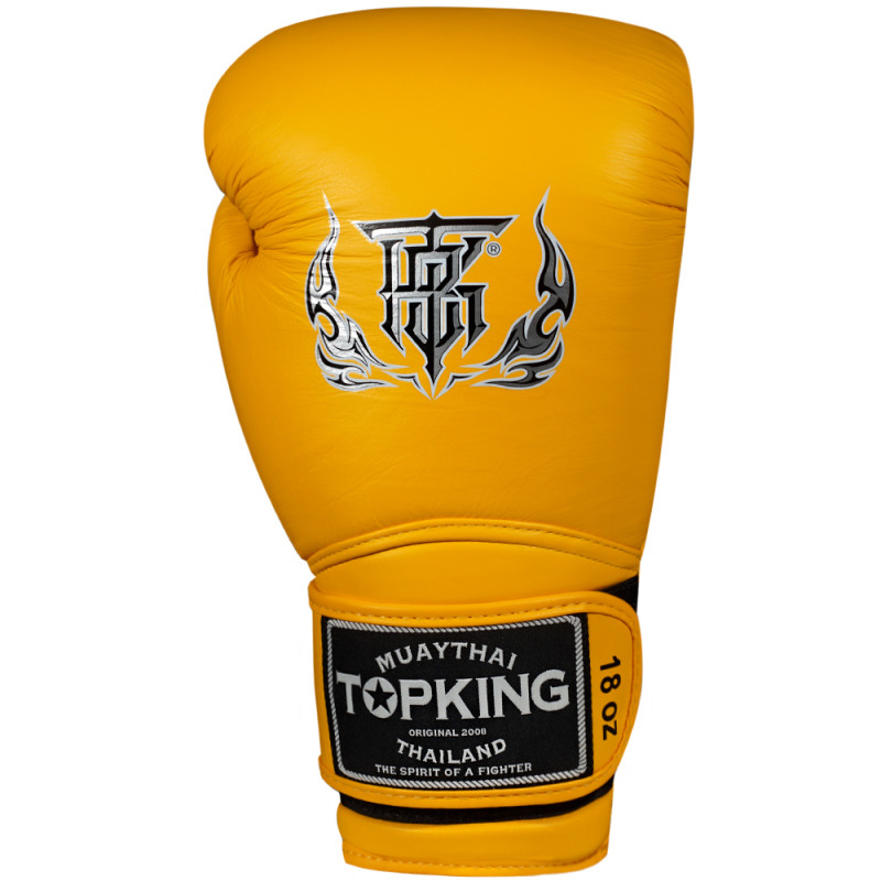 TKB TopKing Boxing Gloves "Super" Yellow
