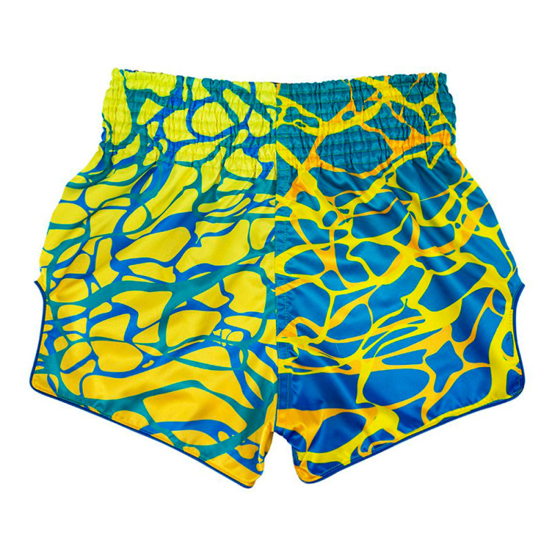 Fairtex BS1927 Muay Thai Boxing Shorts "Magma" Green Free Shipping