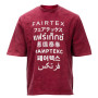 Fairtex TST216 T-Shirt Muay Thai Boxing Cotton Training Casual Free Shipping