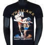 Muay Thai T-Shirt "Sparring Thailand" Black Free Shipping