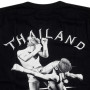 Muay Thai T-Shirt "Sparring Thailand" Black Free Shipping