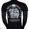 Muay Thai T-Shirt "Sparring Road" Black Free Shipping