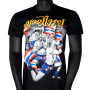 Muay Thai T-Shirt "Thai Flags" Black Free Shipping