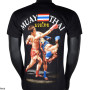 Muay Thai T-Shirt "Sparring Muay Thai" Black Free Shipping